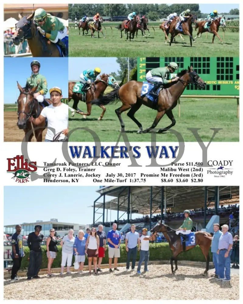 Walker’s Way - 073017 Race 05 Elp Ellis Park