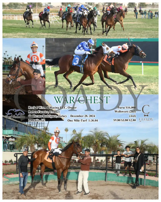 War Chest - 12-28-24 R08 Tup Turf Paradise