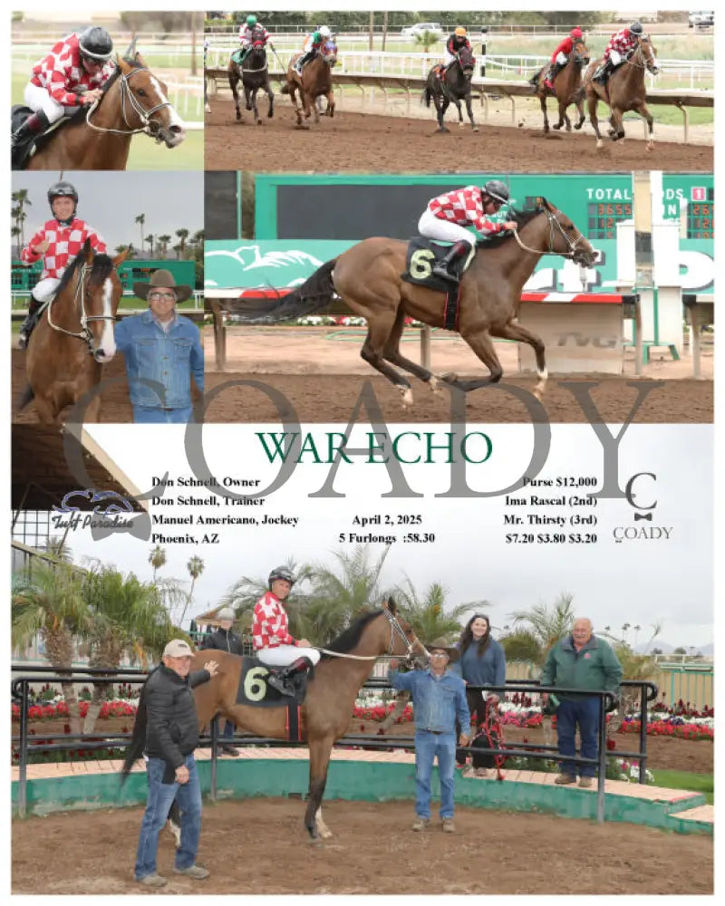 WAR ECHO - 04-02-25 - R03 - TUP Turf Paradise