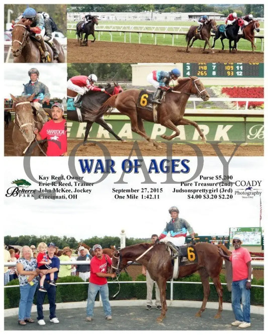 War Of Ages - 092715 Race 05 Btp Belterra Park