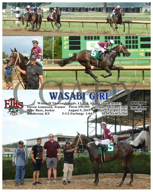 Wasabi Girl - 08-09-19 R04 Elp Ellis Park