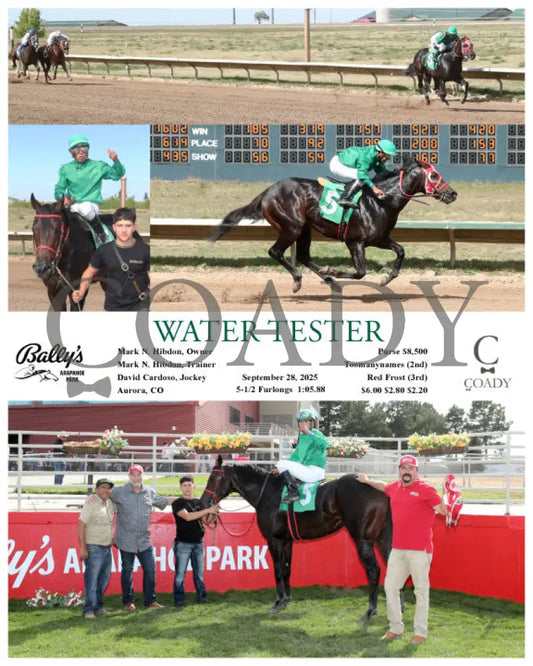 WATER TESTER - 09-28-25 - R04 - ARP Arapahoe Park