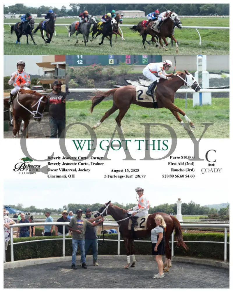 WE GOT THIS - 08-15-25 - R05 - BTP Turfway Park