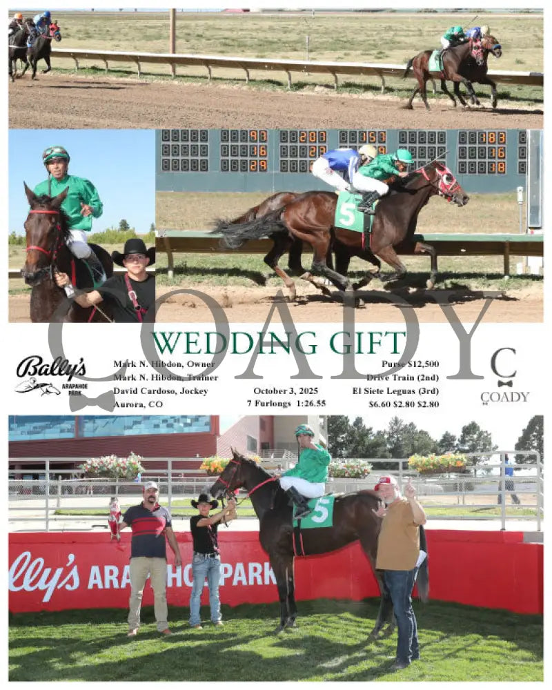 WEDDING GIFT - 10-03-25 - R06 - ARP Arapahoe Park