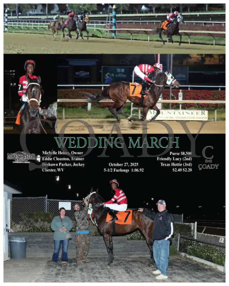 WEDDING MARCH - 10-27-25 - R06 - MNR Mountaineer Park