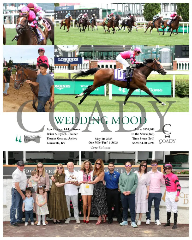 WEDDING MOOD - 05-10-25 - R05 - CD- Group Churchill Downs