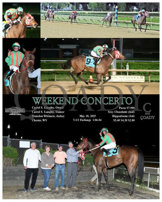 WEEKEND CONCERTO - 05-18-25 - R08 - MNR Mountaineer Park