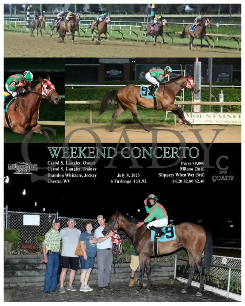 WEEKEND CONCERTO - 07-08-25 - R08 - MNR Mountaineer Park