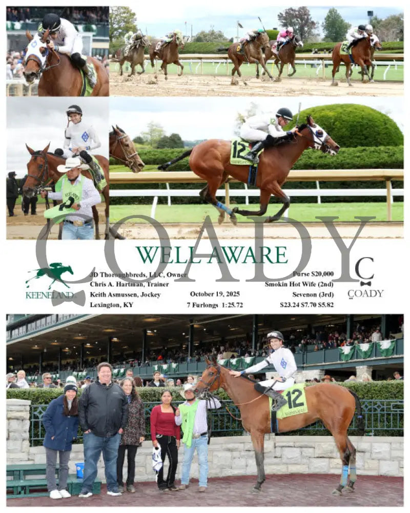 WELL AWARE - 101925 - Race 02 - KEE Keeneland