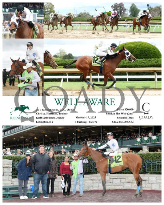 WELL AWARE - 101925 - Race 02 - KEE Keeneland