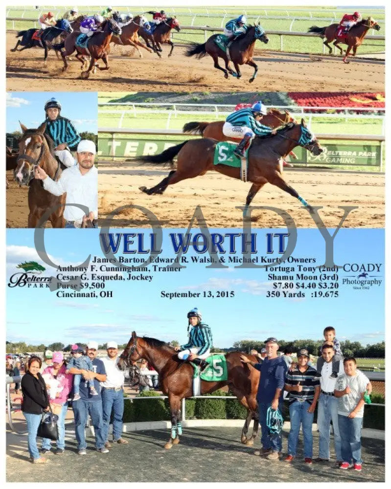 Well Worth It - 091315 Race 10 Btp Belterra Park