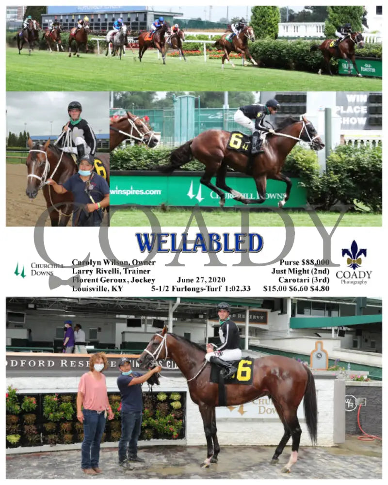 Wellabled - 06-27-20 R07 Cd Churchill Downs