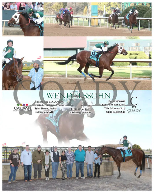 Wendelssohn - 02-02-25 R08 Op Oaklawn Park