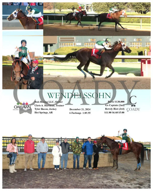 Wendelssohn - 12-21-24 R07 Op Oaklawn Park