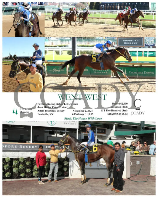 Went West - 11-02-24 R02 Cd Churchill Downs