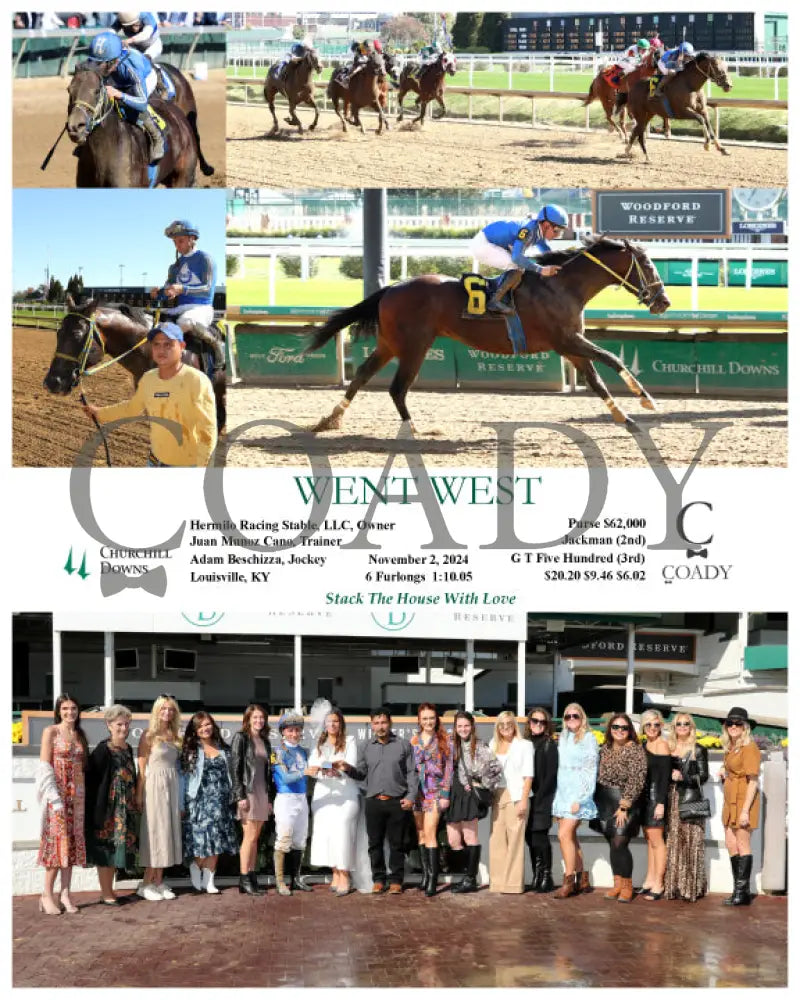 Went West - 11-02-24 R02 Cd Group Churchill Downs