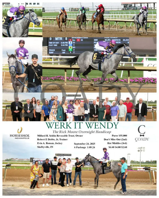 WERK IT WENDY - The Rick Moore Overnight Handicap - 09-24-25 - R08 - IND Indiana Grand