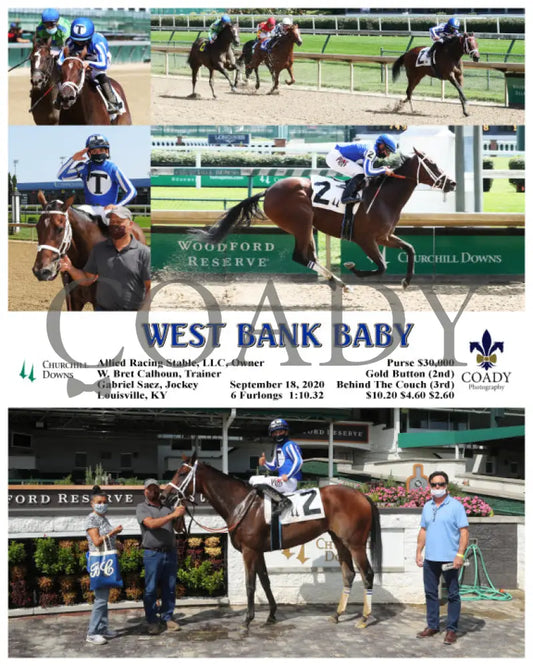 West Bank Baby - 09-18-20 R04 Cd Churchill Downs