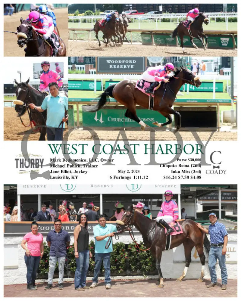 West Coast Harbor - 05-02-24 R01 Cd Churchill Downs