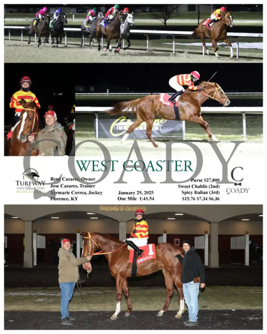 West Coaster - 01-29-25 R09 Tp Turfway Park