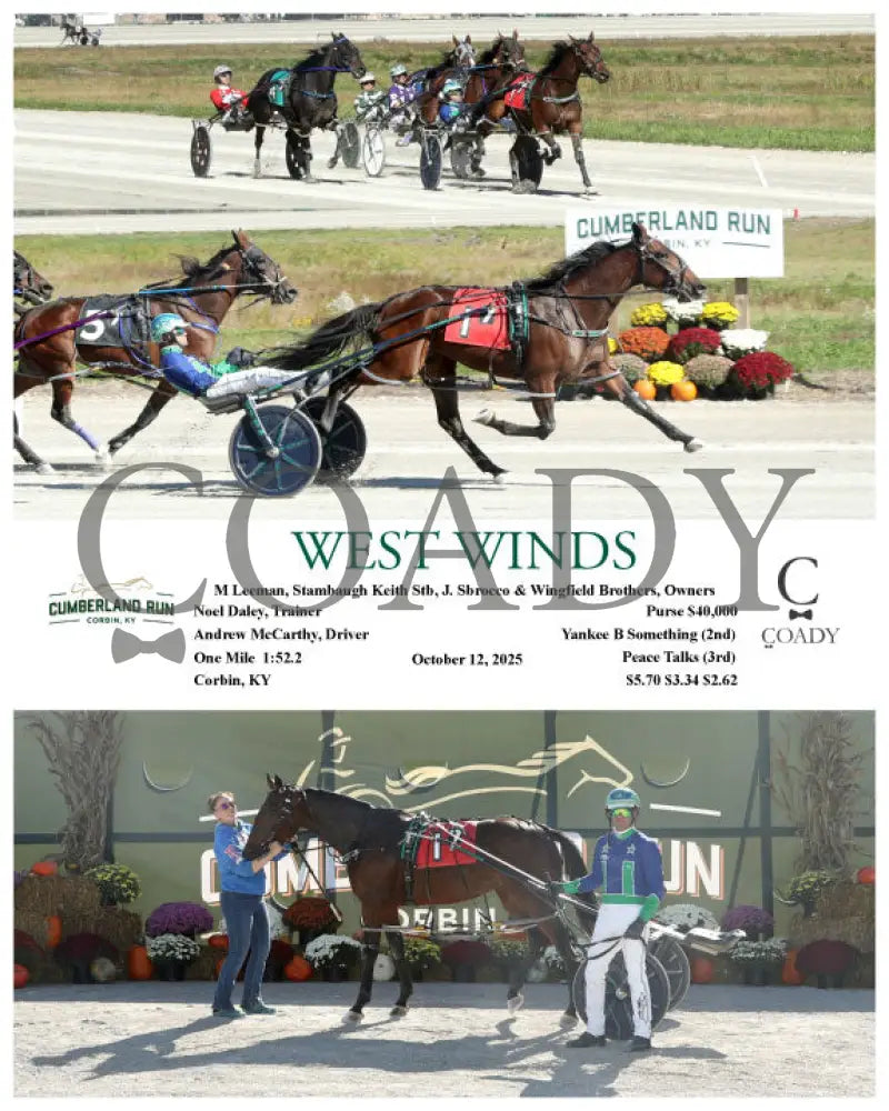 WEST WINDS - 10-12-25 - R07 - CMR Presque Isle Downs