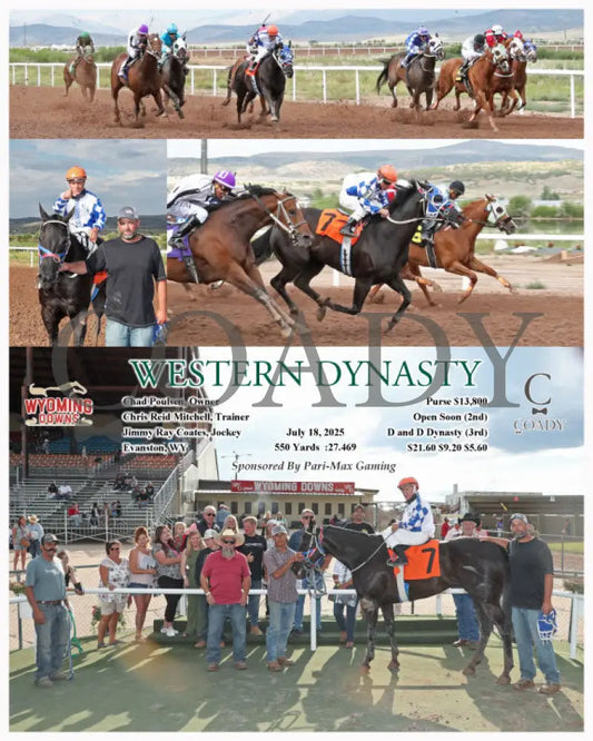 WESTERN DYNASTY - 07-18-25 - R07 - WYO Wyoming Downs