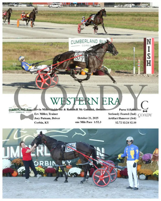 WESTERN ERA - 102125 - Race 13 - CMR Presque Isle Downs