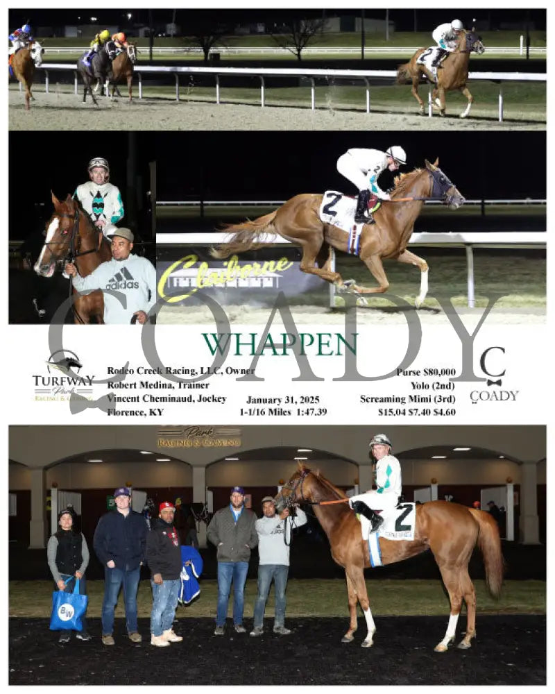 Whappen - 013125 Race 05 Tp Turfway Park