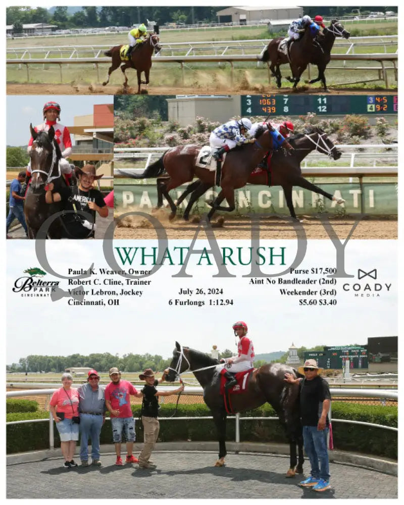 What A Rush - 07-26-24 R02 Btp Belterra Park