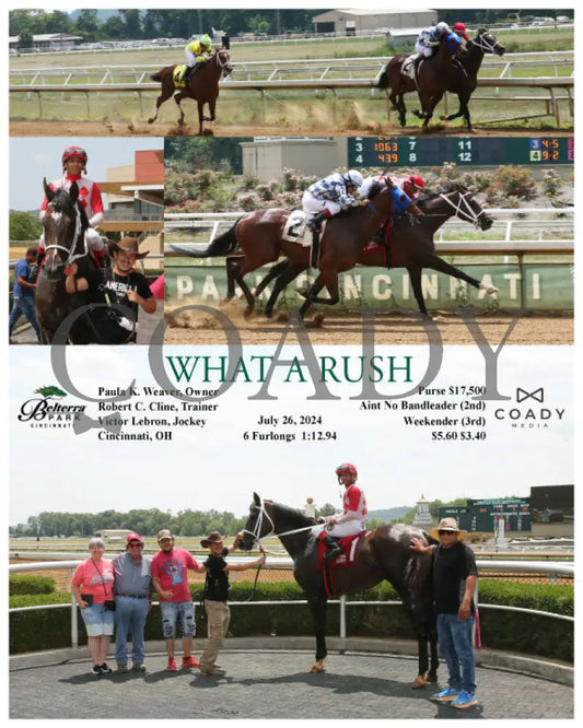 What A Rush - 07-26-24 R02 Btp Belterra Park