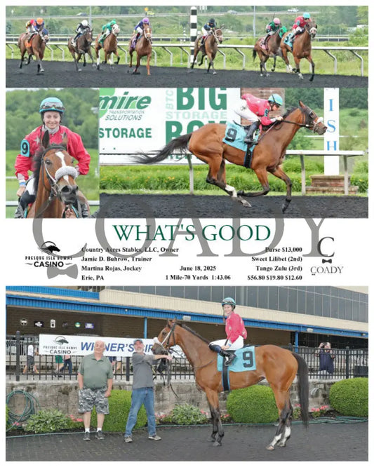 WHAT’S GOOD - 06-18-25 - R08 - PID Presque Isle Downs