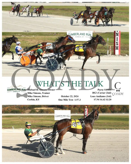 What’s The Talk - 10-22-24 R12 Clr Cumberland Run