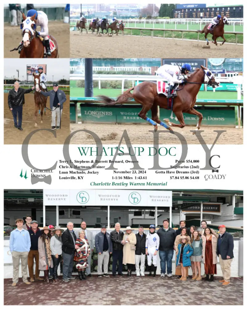 What’s Up Doc - 11-23-24 R03 Cd Group Churchill Downs