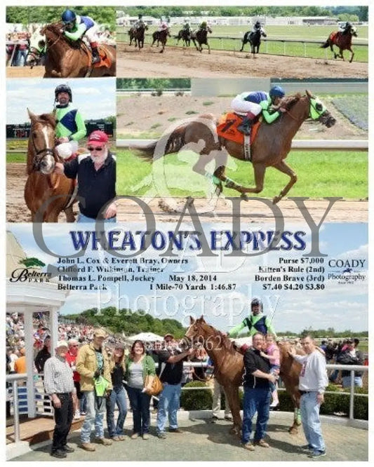 Wheaton’s Express - 051814 Race 04 Btp Belterra Park