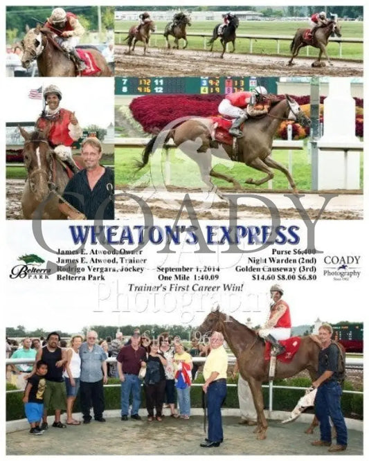 Wheaton’s Express - 090114 Race 05 Btp Belterra Park