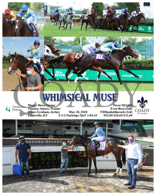 Whimsical Muse - 05-30-20 R09 Cd Churchill Downs