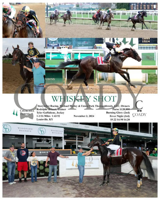 Whiskey Shot - 11-03-24 R09 Cd Churchill Downs