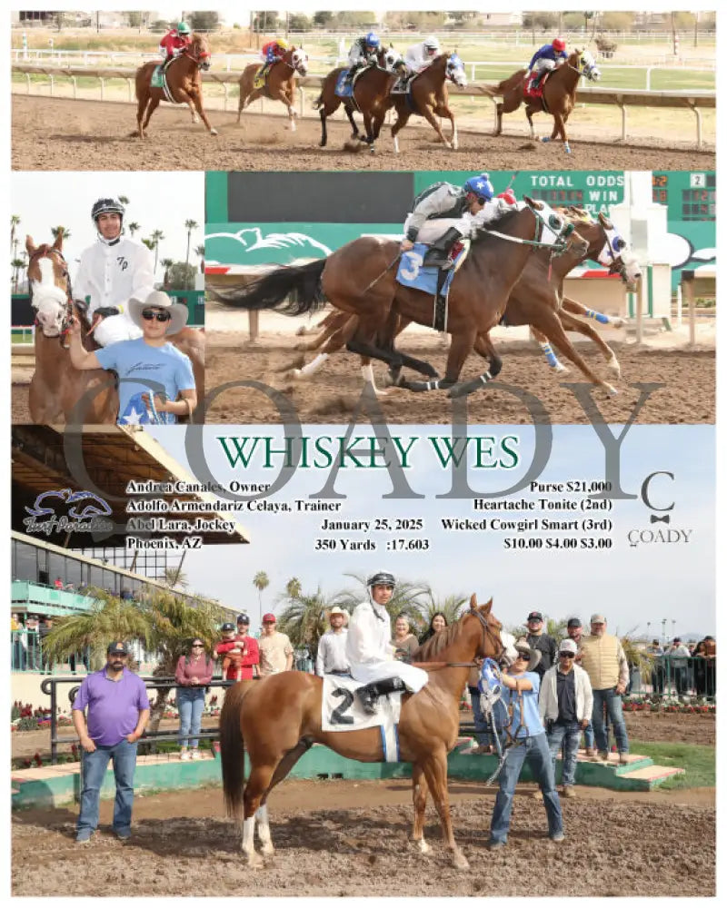 Whiskey Wes - 01-25-25 R01 Tup Turf Paradise