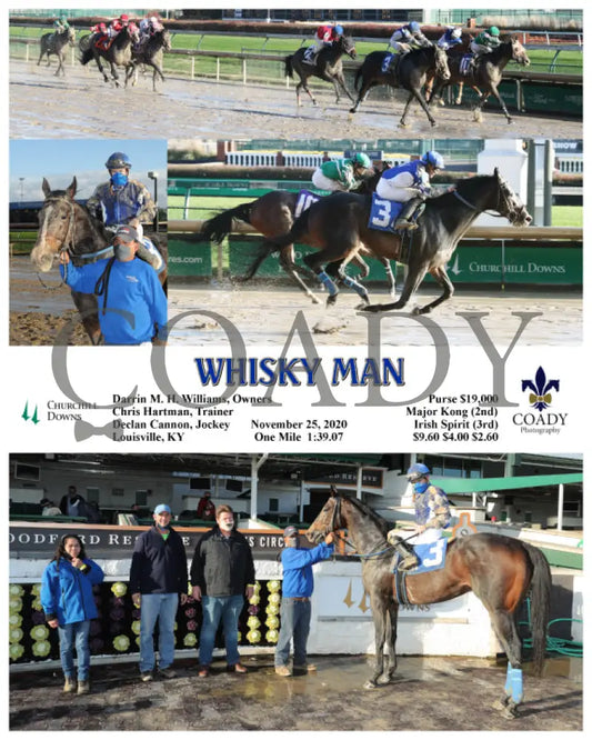 Whisky Man - 11-25-20 R06 Cd Churchill Downs
