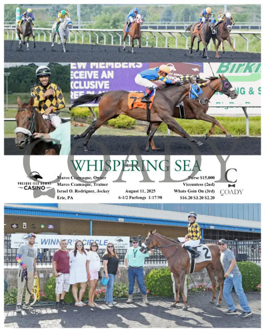 WHISPERING SEA - 08-11-25 - R04 - PID Presque Isle Downs
