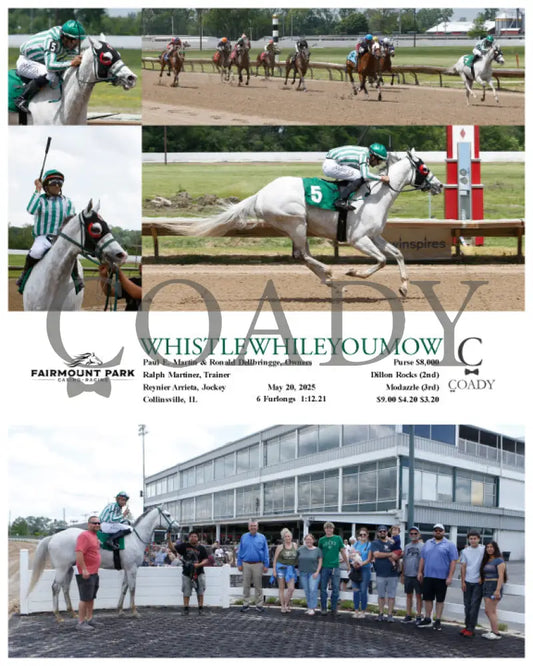 WHISTLEWHILEYOUMOW - 05-20-25 - R02 - FP Fanduel Sportsbook Horse Racing