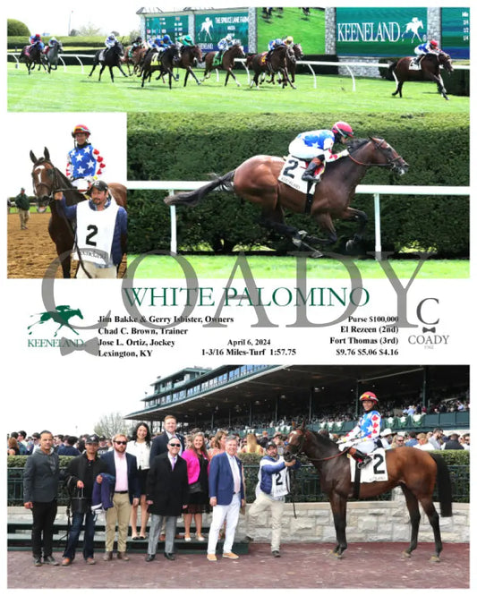 White Palomino - 04 - 06 - 24 R05 Kee Keeneland