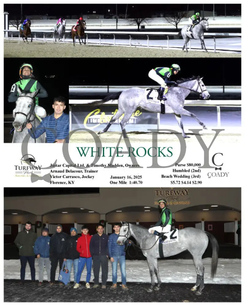 White Rocks - 01-16-25 R02 Tp Turfway Park