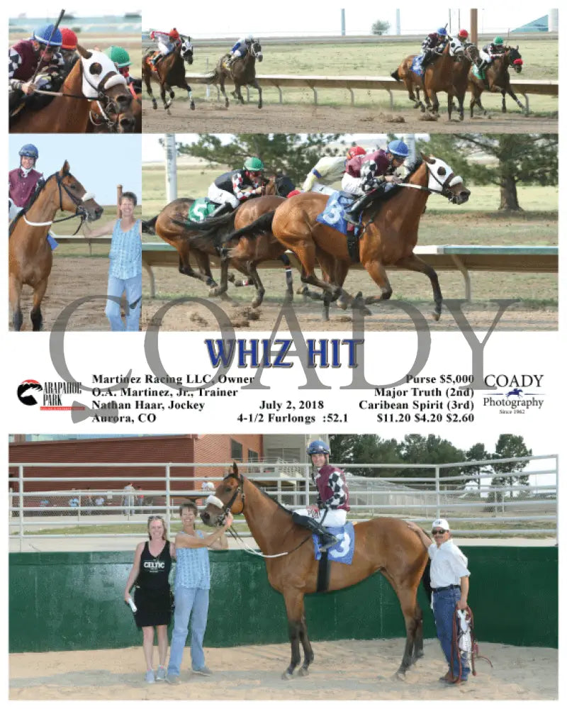 Whiz Hit - 070218 Race 08 Arp Arapahoe Park