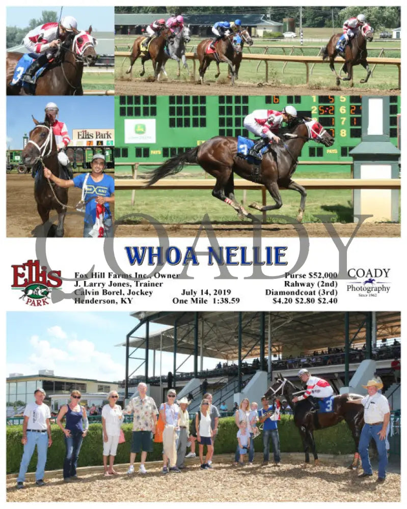 Whoa Nellie - 07-14-19 R06 Elp Ellis Park