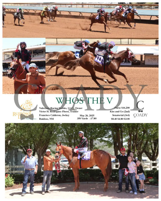 WHOS THE V - 05-26-25 - R04 - RUI Ruidoso Downs