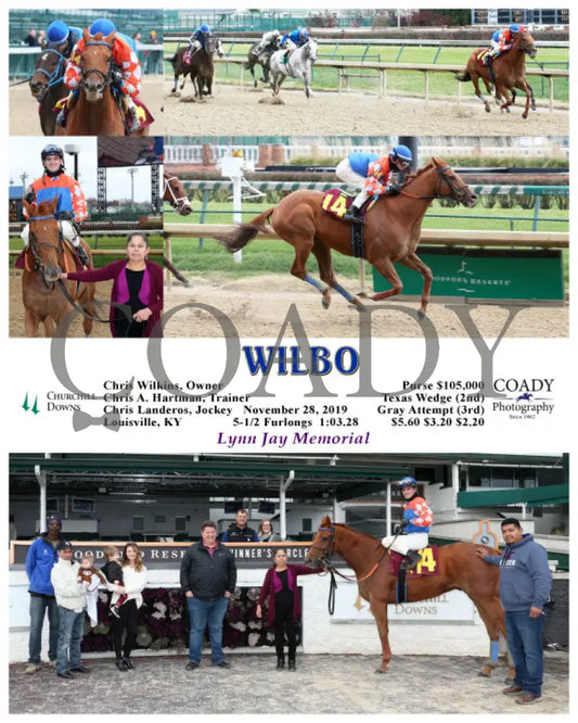 Wilbo - 11-28-19 R06 Cd Churchill Downs