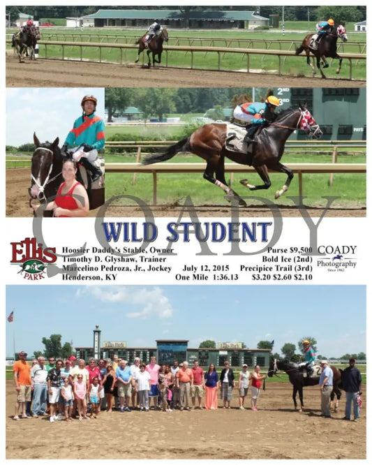 Wild Student - 071215 Race 03 Elp Ellis Park