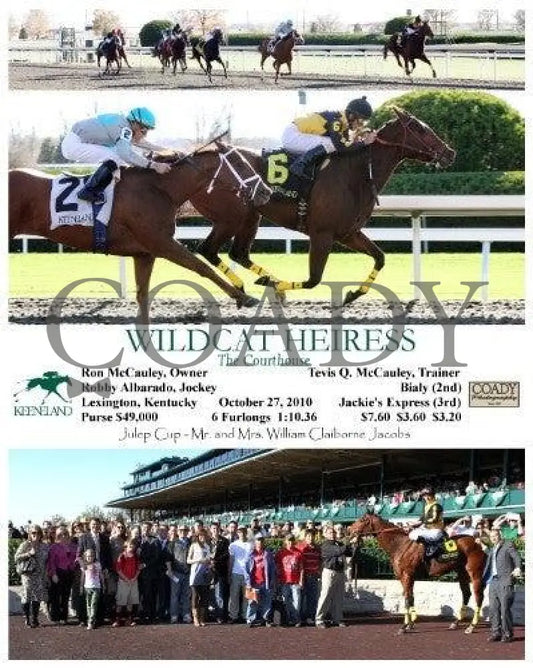 Wildcat Heiress - 102710 Keeneland