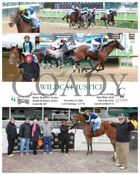 Wildcat Justice - 112124 Race 02 Cd Churchill Downs